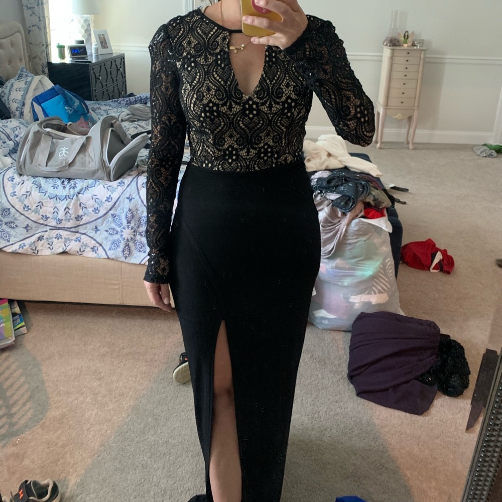 Speechless lace gown